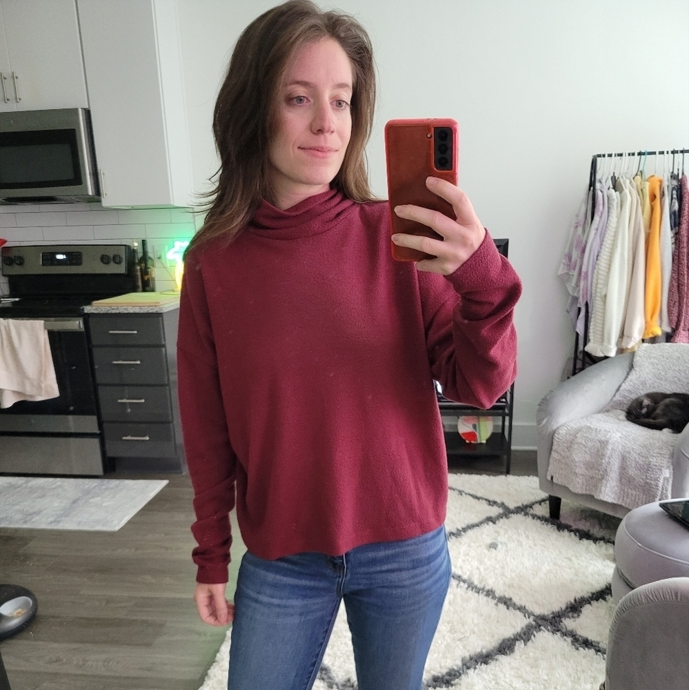 Forever 21 cowl turtleneck - Picture 4 of 4